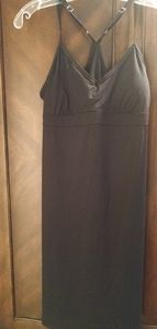 Black Athleta tank dress.